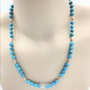 Creations Real Turquoise Necklace NWT